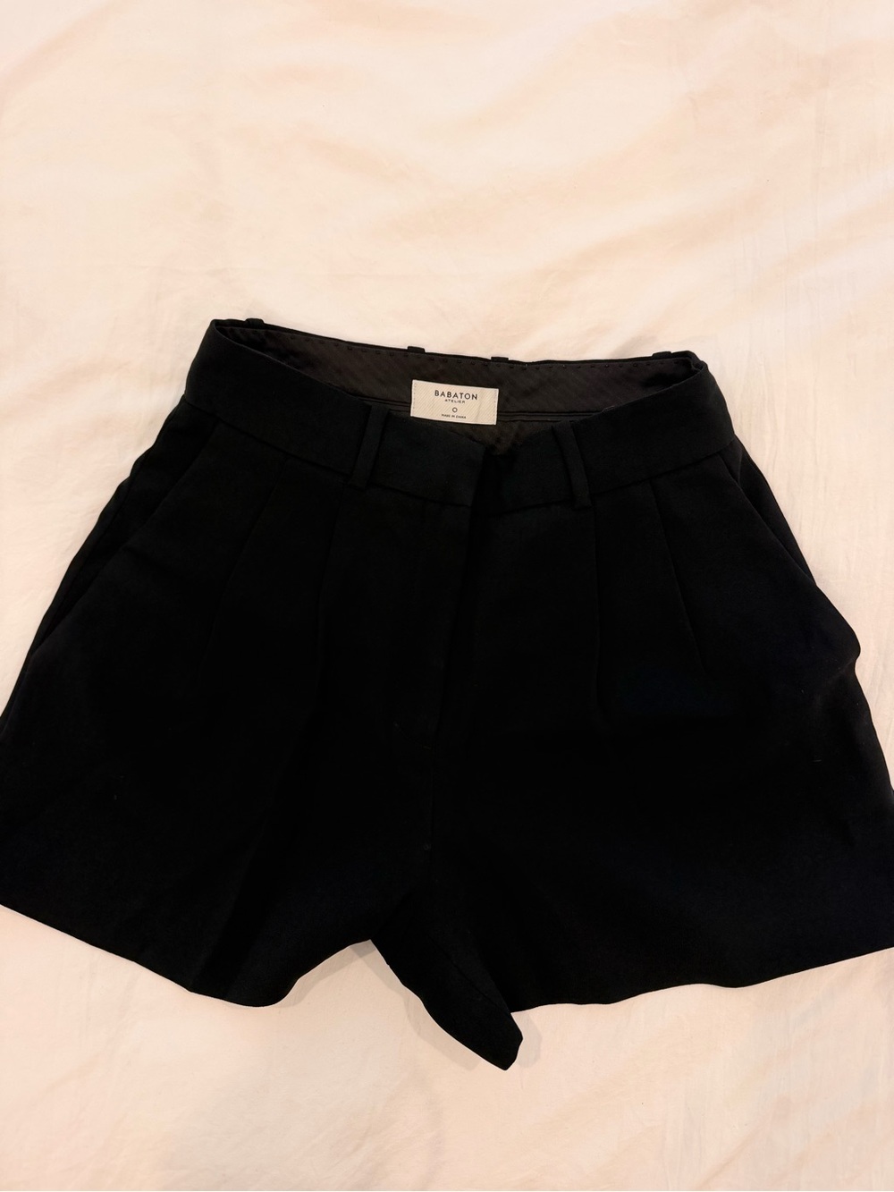 Aritzia Babaton Pleated 3” Shorts